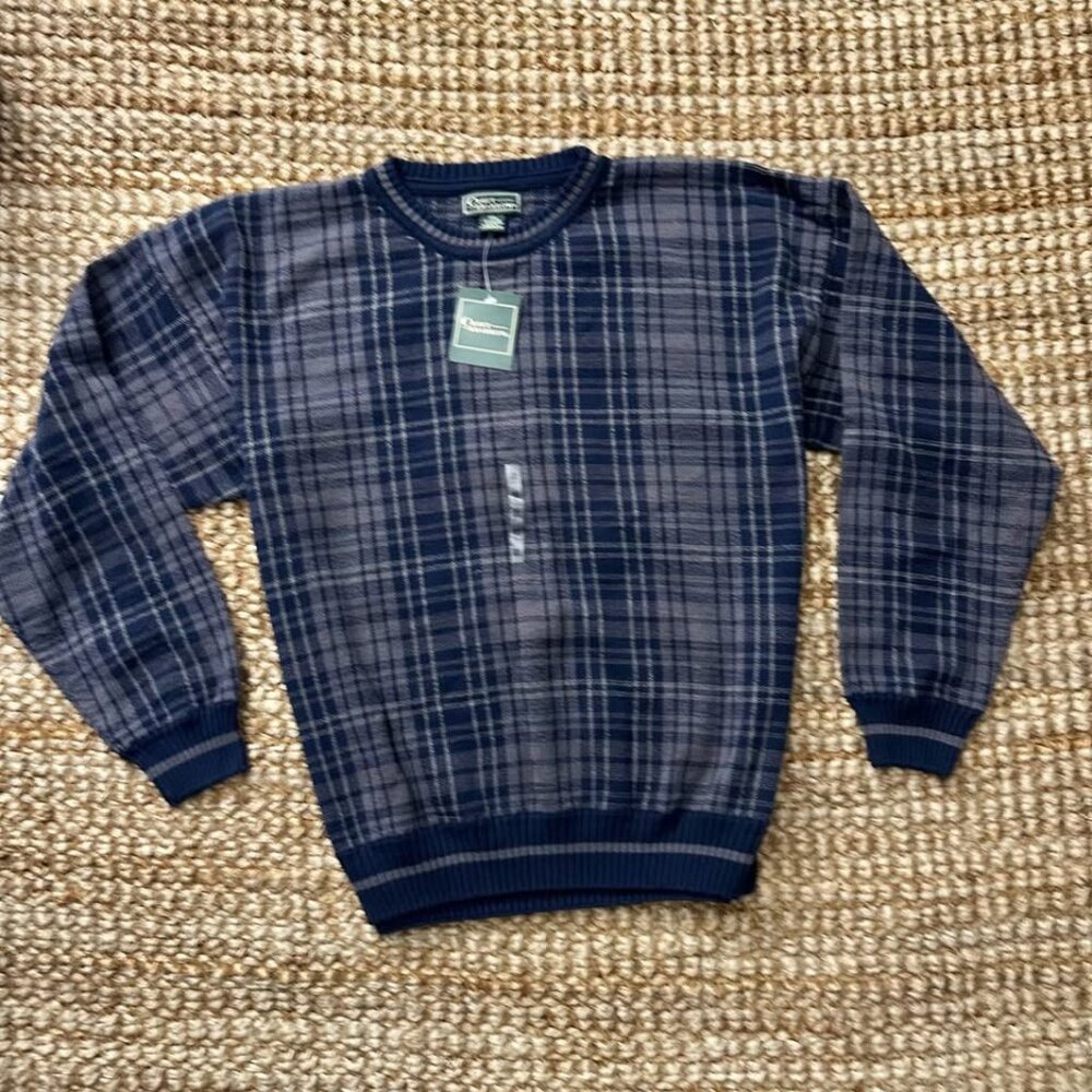 Grandpa Color Block Style Sweater (2XL) New